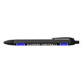 Blue Football Custom Team Name oder Text Coach's P Kugelschreiber (Oberseite)