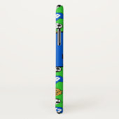 Blue Football Shirts Design. Case-Mate iPhone Hülle (Hinten/Rechts)