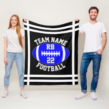 Blue Football Team Name Spielerposition und -numme