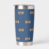 Blue Football Thermal Tumbler Thermobecher (Rechts)
