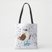 Blue Footed Bird Bobbie Tote Bag Tasche (Vorderseite)