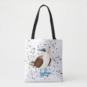 Blue Footed Bird Bobbie Tote Bag Tasche