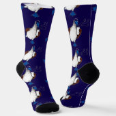 Blue Footed Bird Socks Socken (Gewinkelt)