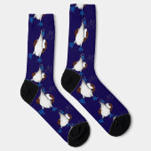 Blue Footed Bird Socks Socken (Rechts)