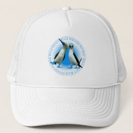 Blue Footed Booby Birds Galapagos Souvenir Truckerkappe