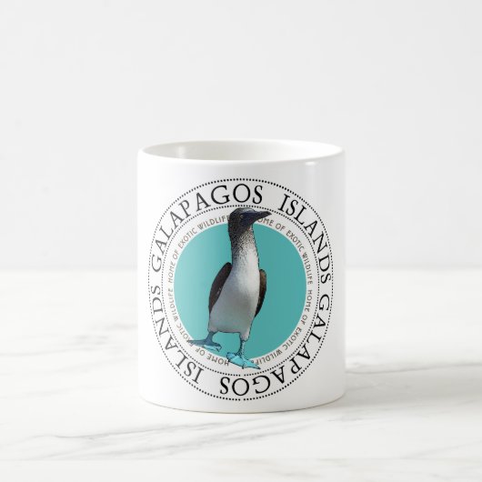 Blue Footed Booby Kaffeetasse (Mittel)