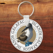 Blue Footed Booby Schlüsselanhänger (Vorderseite)