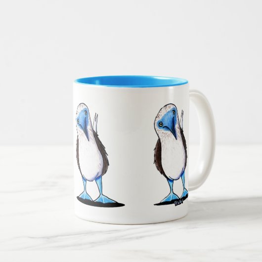 Blue Footed Booby Tasse (VorderseiteRechts)