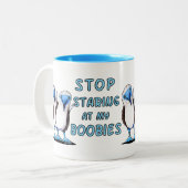 Blue Footed Booby Tasse (Vorderseite Links)
