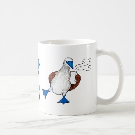 Blue Footed Cha Cha-cha Kaffeetasse (Rechts)