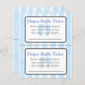 Blue Footprints von Themed Baby Duschwabespielen (Vorne/Hinten)