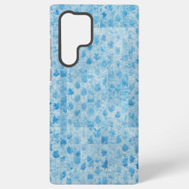 Blue Forest - Ethereal Leaf Pattern Phone Case Samsung Galaxy Hülle