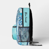 Blue Forest Igel Bedruckter Rucksack (Rechts)
