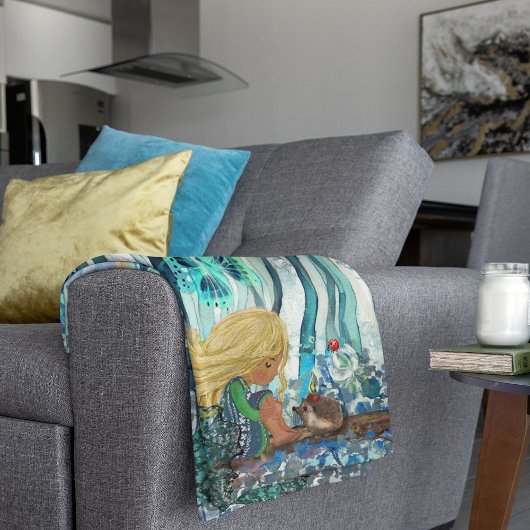 Blue Forest Little Fleecedecke