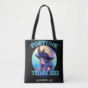 Blue Fortune Teller _ Halloween Tasche