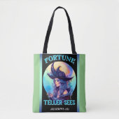 Blue Fortune Teller _ Halloween Tasche (Vorderseite)