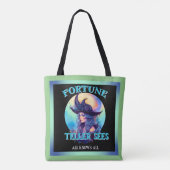 Blue Fortune Teller _ Halloween Tasche (Rückseite)