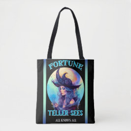 Blue Fortune Teller _ Halloween Tasche