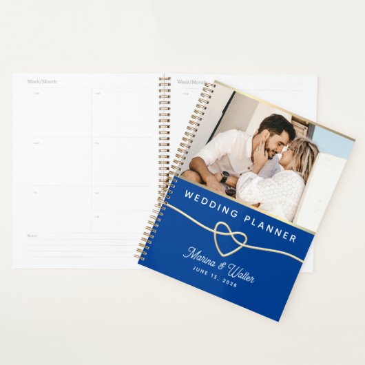 Blue Foto Wedding Planner Book Planer (Anzeige)