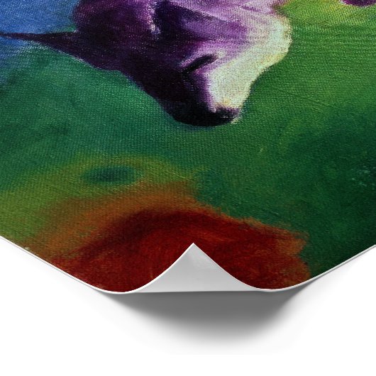 Blue Fox, 1911 Poster (Ecke)