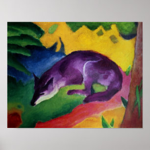 Blue Fox, 1911 Poster