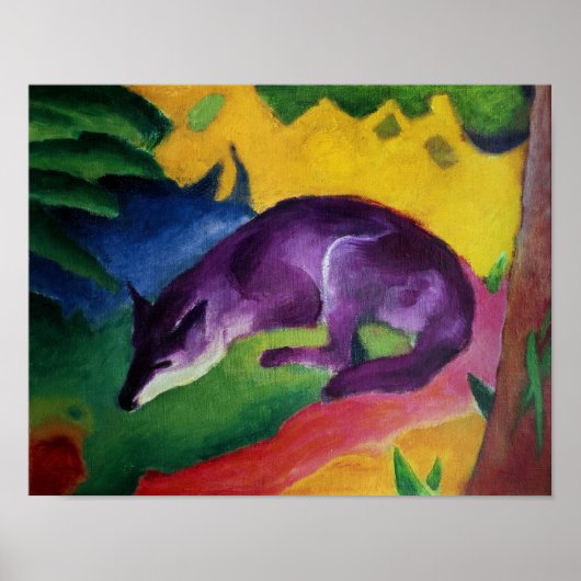 Blue Fox, 1911 Poster (Vorne)