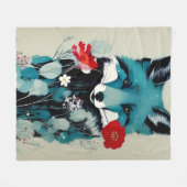 Blue Fox Fleecedecke (Vorderseite (Horizontal))