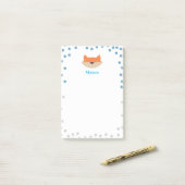 Blue Fox Post-it notiert Stationery Klebezettel (Auf Schreibtisch)