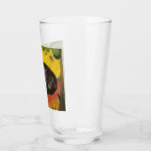 Blue Fox (von Franz Marc) Glas (Links)