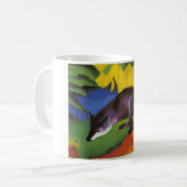 Blue Fox (von Franz Marc) Kaffeetasse (Vorderseite Links)