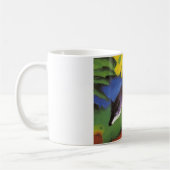 Blue Fox (von Franz Marc) Kaffeetasse (Links)