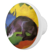 Blue Fox (von Franz Marc) Keramikknauf (Rechts)