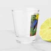 Blue Fox (von Franz Marc) Schnapsglas (Links)
