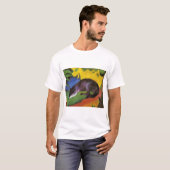 Blue Fox (von Franz Marc) T-Shirt (Vorne ganz)