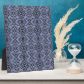 Blue Foxtail Wiederholung Fotoplatte (Seite)