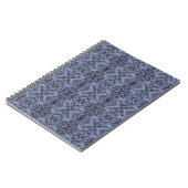 Blue Foxtail Wiederholung Notizblock (Linke Seite)