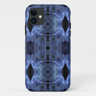 Blue Fraktal iPhone 5 Custom Case-Mate-ID Case-Mate iPhone Hülle