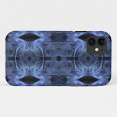 Blue Fraktal iPhone 5 Custom Case-Mate-ID Case-Mate iPhone Hülle (Rückseite (Horizontal))