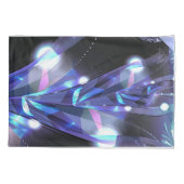 Blue Fraktal Jungle 3D Kissenbezug (Rückseite)