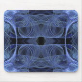 Blue Fraktal Mousepad (Vorne)