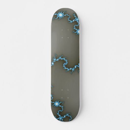 Blue - Fraktal Skateboard (Vorne)