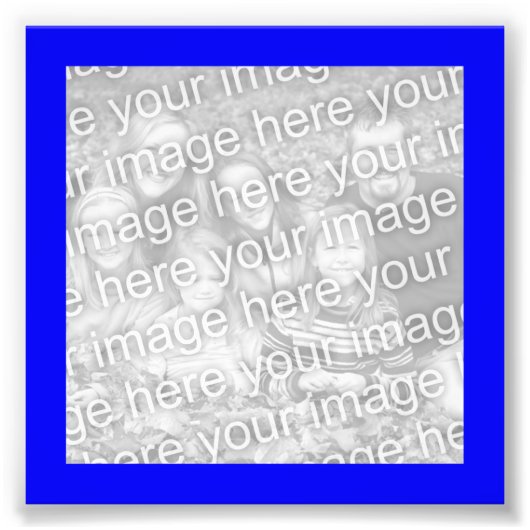 Blue Frame Foto (Vorne)