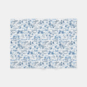 Blue France Fleecedecke (Vorderseite (Horizontal))