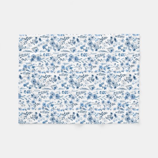 Blue France Fleecedecke (Vorderseite (Horizontal))