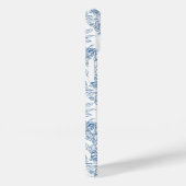 Blue French Toile Case-Mate iPhone Hülle (Rückseite / Rechts)