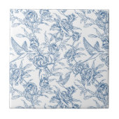 Blue French Toile Fliese (Vorderseite)