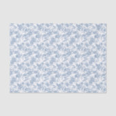 Blue French Toile Seidenpapier (Vorderseite)