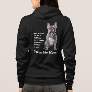 Blue Frenchie Mama Hoodie