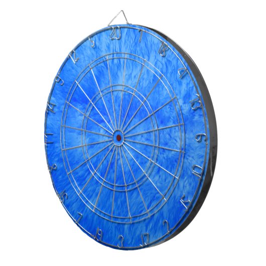Blue Frenzy Dart Board Dartscheibe (Vorderseite rechts)