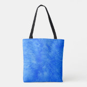 Blue Frenzy Tote Bag Tasche (Rückseite)